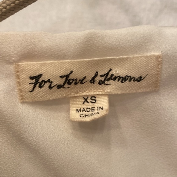 EUC For Love & Lemons Limonada Onesie jumpsuit romper Summer whimsical size XS - Picture 10 of 13